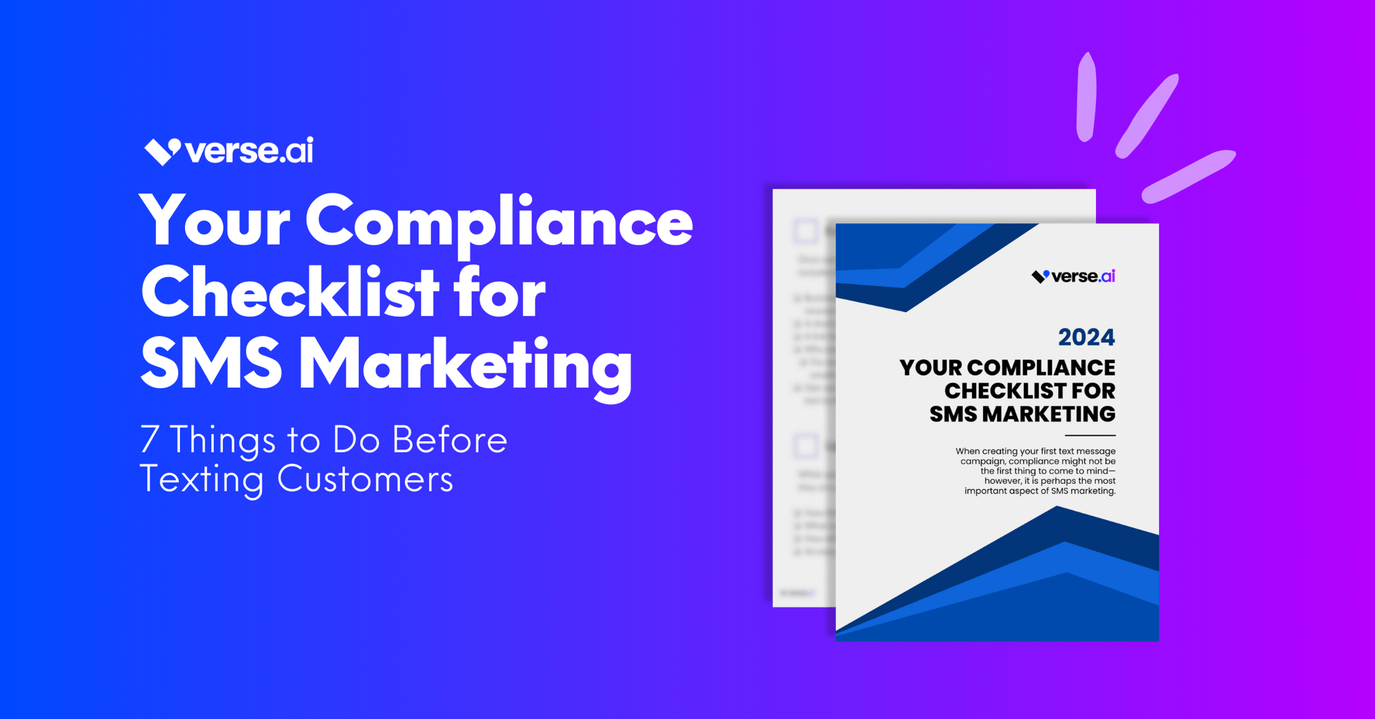 Your Compliance Checklist for SMS Marketing Your Compliance Checklist for SMS Marketing